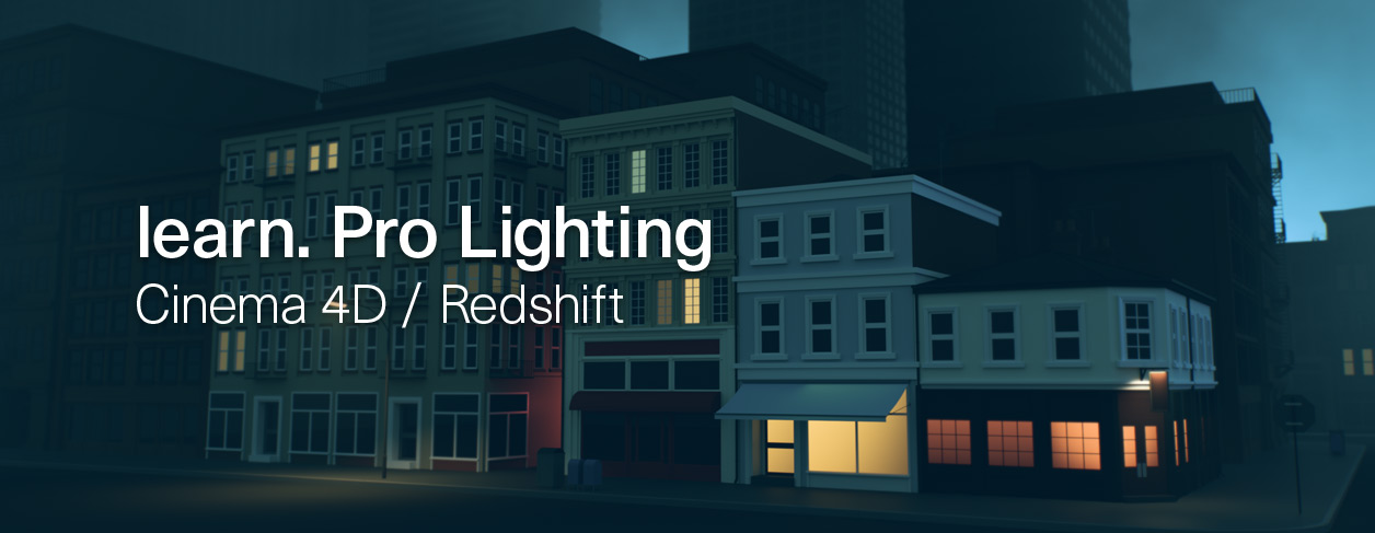 learn pro lighting in cinema 4D and redshift